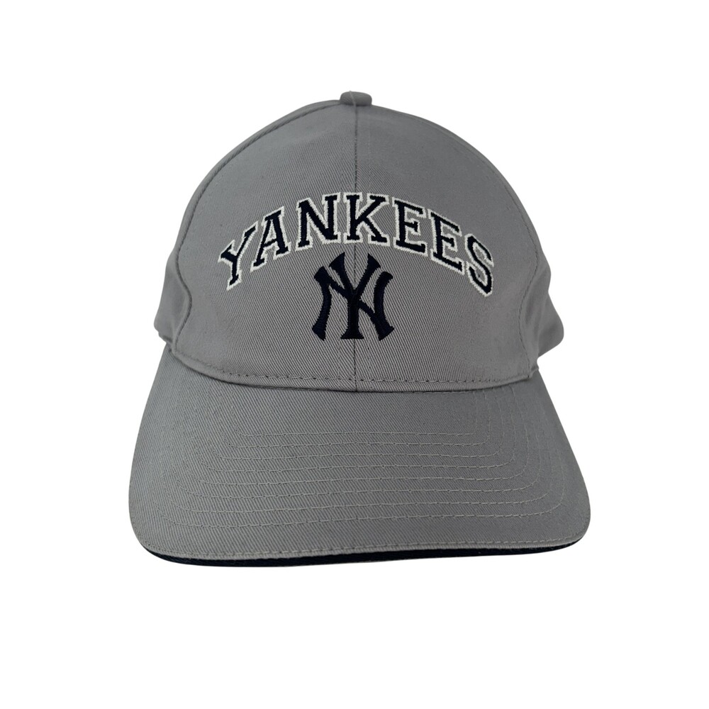 Vintage New York Yankees Hat Cap Strap Back MLB Baseball Mens Logo Athletic 90s